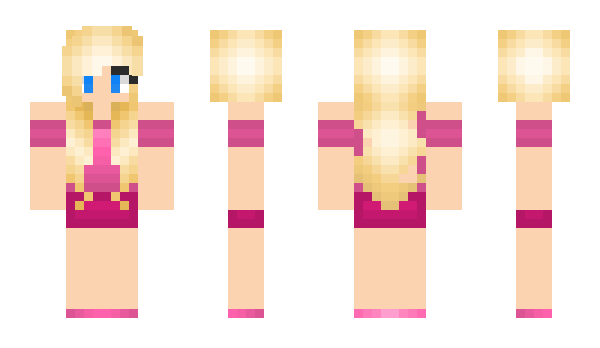Minecraft skin BarbieGirl