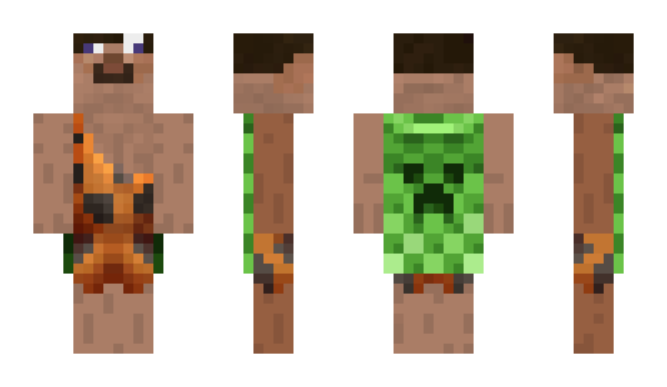 Minecraft skin ps1x