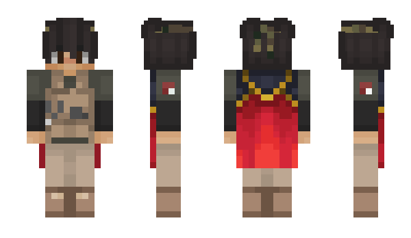 Minecraft skin AlfaKGG