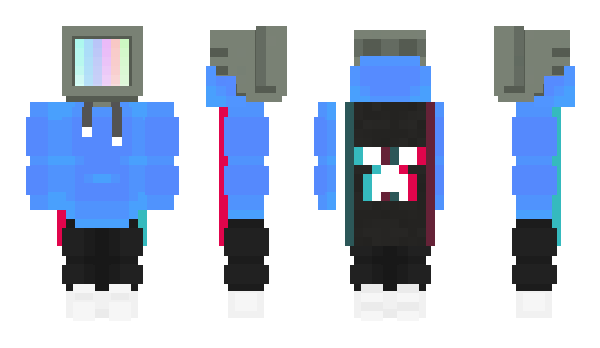 Minecraft skin hCazs