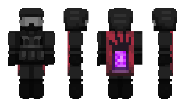 Minecraft skin CubicX