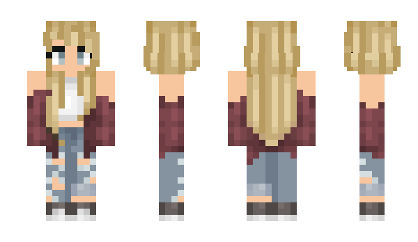 Minecraft скин по нику LauHD