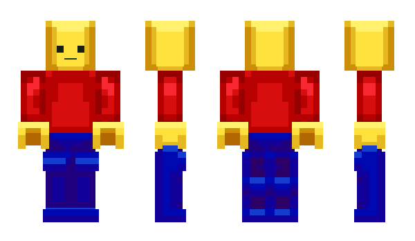 Minecraft skin RedZillaZ