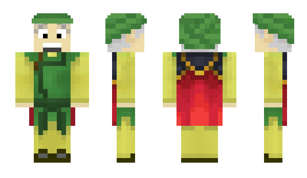 Minecraft skin Clearidas