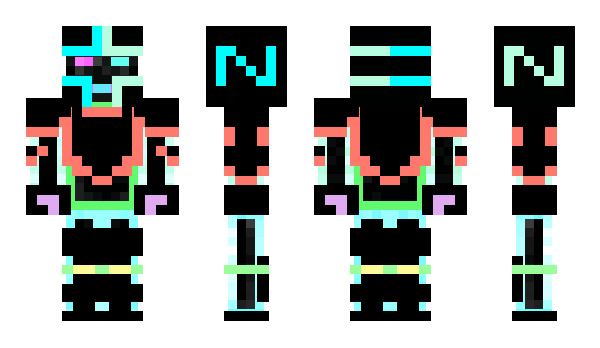 Minecraft skin EnderBoost
