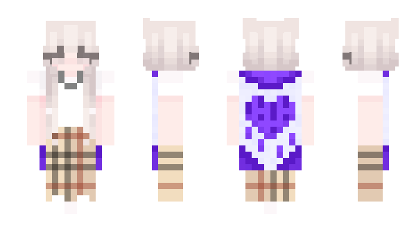 Minecraft skin hi_brooke