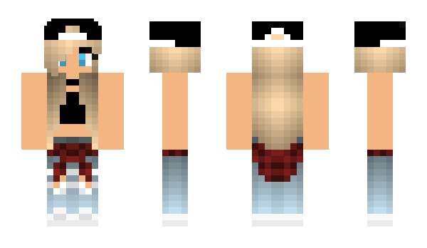 Minecraft skin Feffe