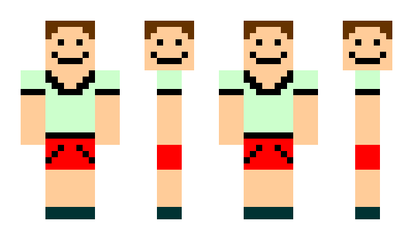 Minecraft skin AkxKc