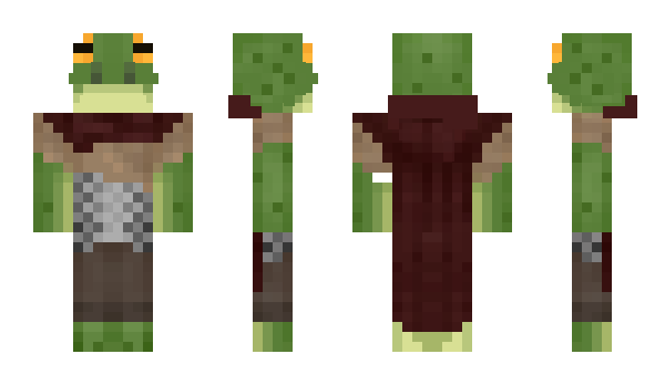 Minecraft skin UhFrogg