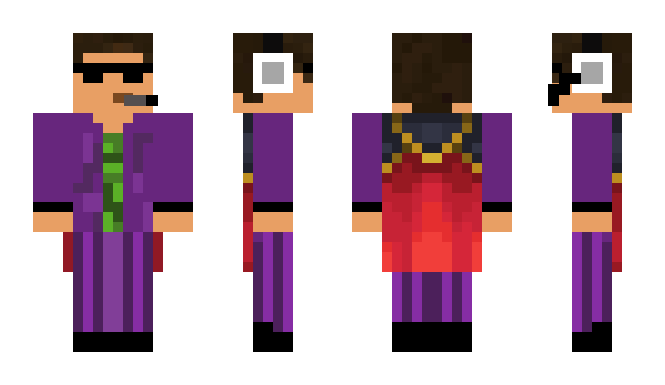 Minecraft скин по нику BibiTheBilder
