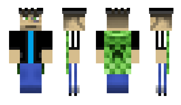 Minecraft skin CubeTwo