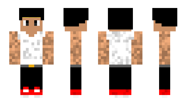 Minecraft skin HotRod
