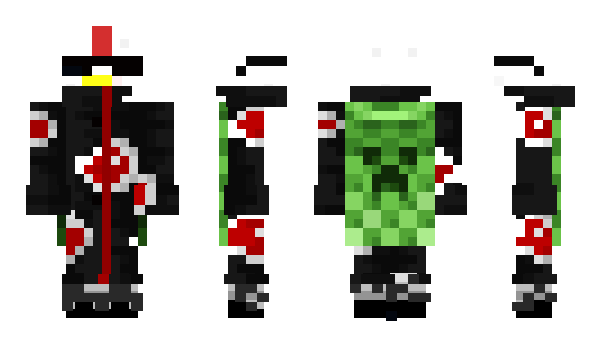 Minecraft скин по нику JUDAS_Akatsuki
