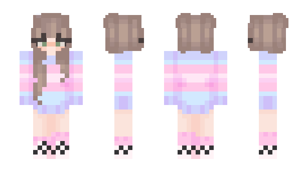 Minecraft skin HappuCakes