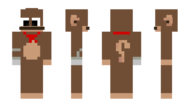 Minecraft skin MonkeMayko