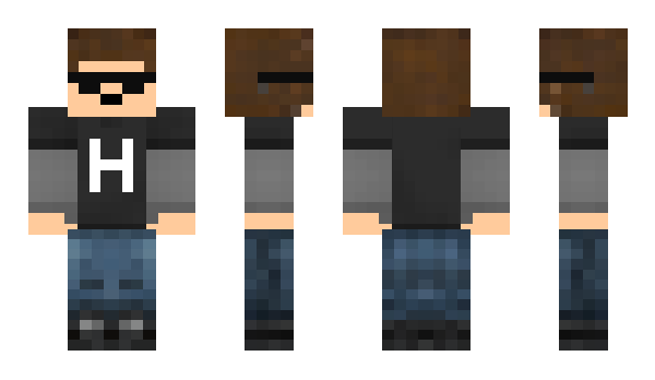 Minecraft skin HypixelBignom