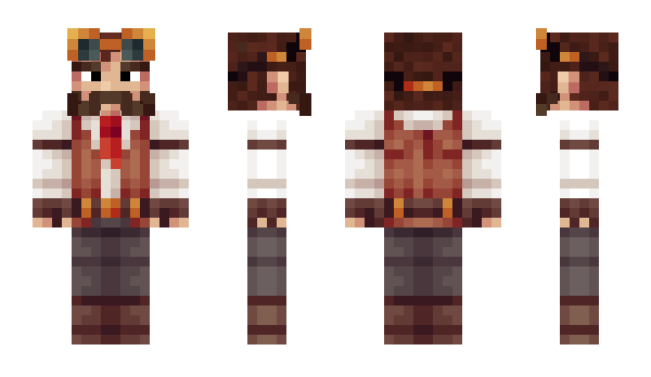 Minecraft skin DmgVol