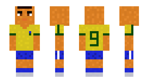Minecraft skin Ronaldolima