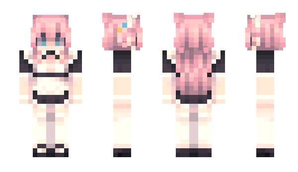 Minecraft skin AngelPuppyYuri