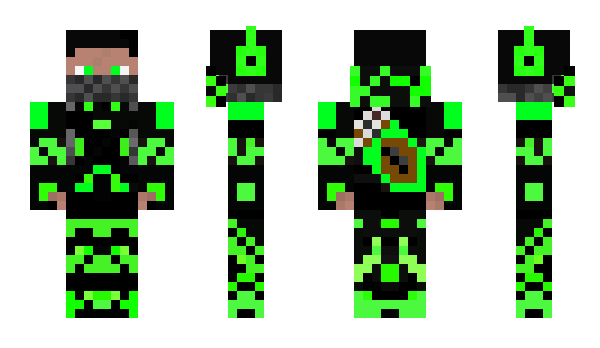 Minecraft skin BlackspartanCM