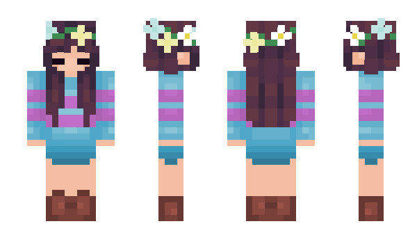 Minecraft skin LunaLovelyVibes