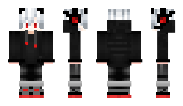 Minecraft skin armor_neko