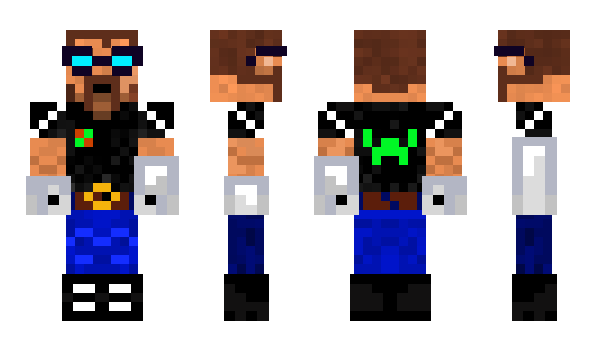 Minecraft skin Wrekking