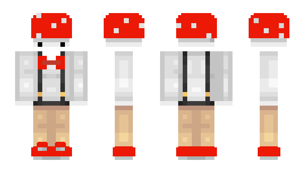 Minecraft skin Redhy