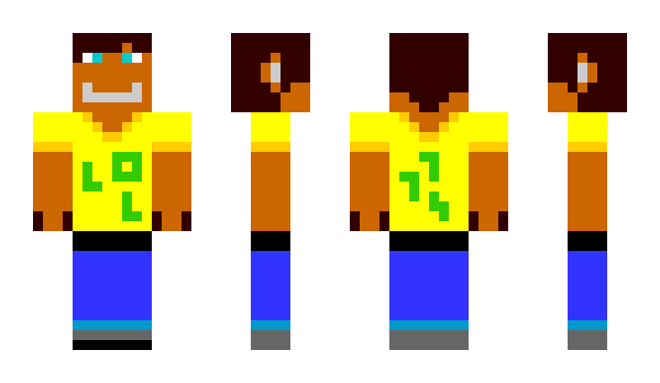 Minecraft skin BeanBrown