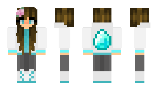 Minecraft skin Diamond_Cupcake7