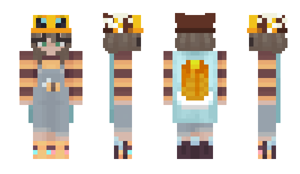Minecraft skin DefinitelyHani