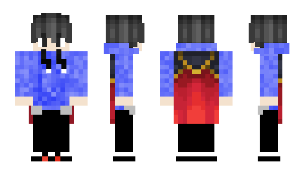 Minecraft skin LA_Minecrafter