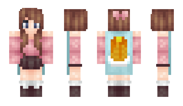 Minecraft скин по нику HoneC