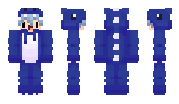 Minecraft skin azulode
