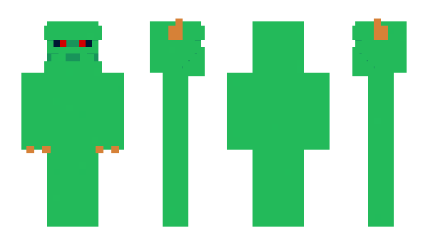 Minecraft skin blandburger