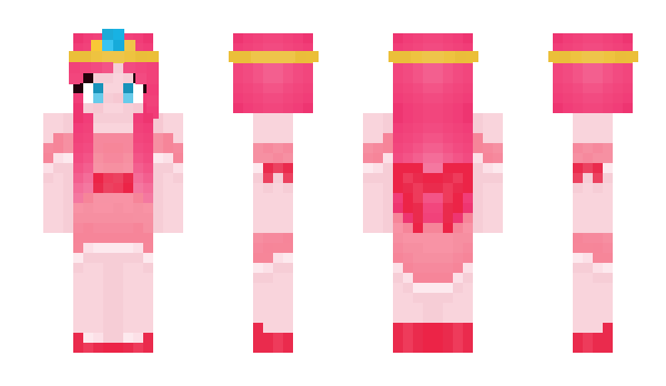 Minecraft skin BubblePrinces