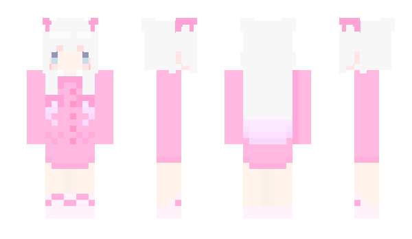 Minecraft skin Tsukiko0_