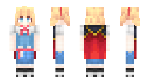 Minecraft скін по ніку YukiTengu