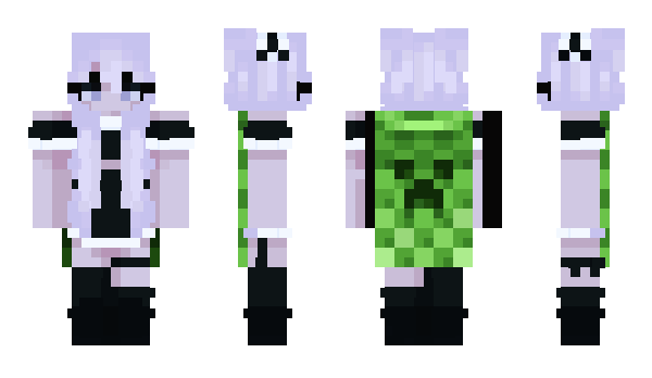 Minecraft skin thicknthin1127