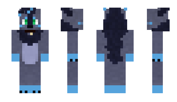 Minecraft скін по ніку Floofy_Fang