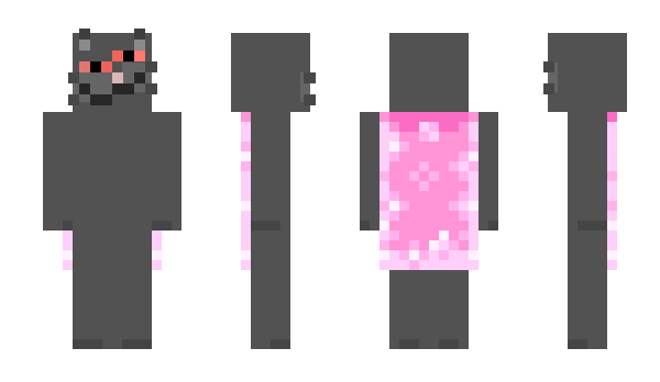 Minecraft скин по нику CorporalZazaCat
