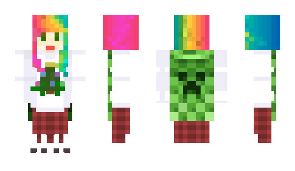 Minecraft skin aguane