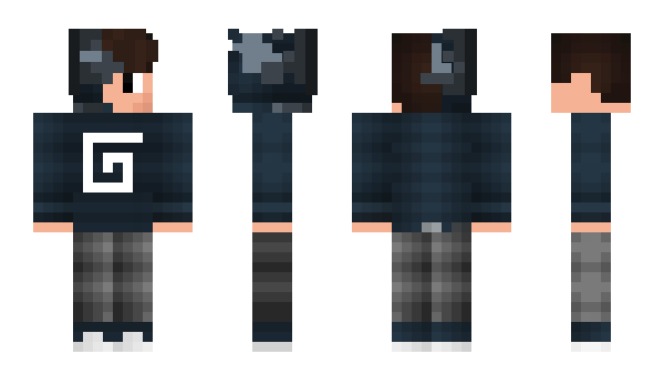 Minecraft skin Luc4rio