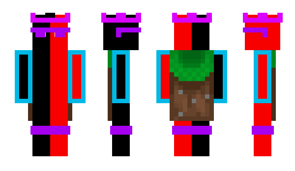 Minecraft skin Creeper_Vector