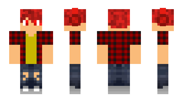 Minecraft skin Maikoricky