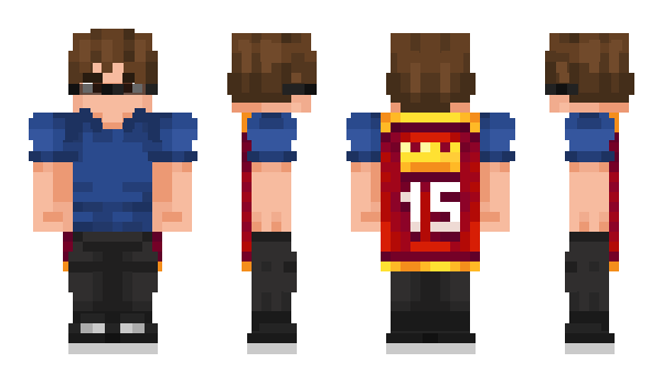 Minecraft skin ForgotSide