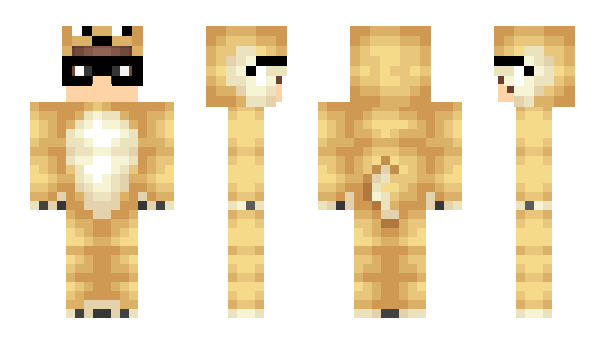 Minecraft skin HumanDog