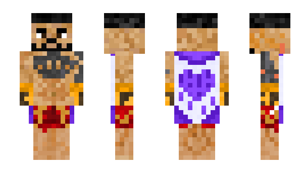 Minecraft skin IliaTopuriaMMA