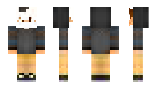 Minecraft skin NoSkillAllHacks