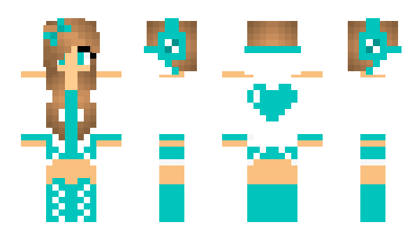 Minecraft skin cucubaby